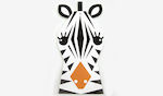 WOODEN ZEBRA LARGE 12cm x 24cm 0519648 | PACKAGE