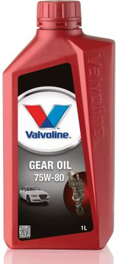 Valvoline Val Βαλβολίνη Αυτοκινήτου για Χειροκίνητο Κιβώτιο Ταχυτήτων 75W-80 1lt