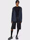 Jacket Waterproof and Windproof Navy Blue