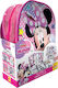 Lisciani Giochi Malerei Minnie Backpack Coloring & Drawing Kit für Kinder 4+ Jahre+ Jahre