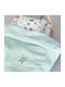 Palamaiki Blanket Nursery Swaddling Blankets Candy Waffle Turquoise 80x110cm