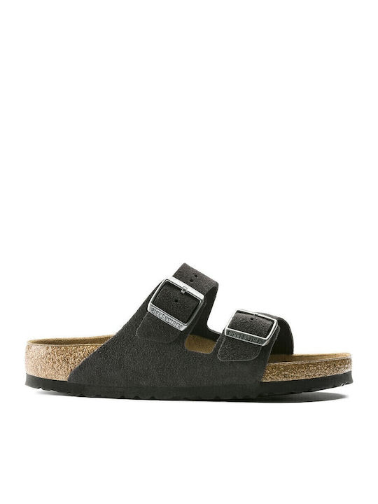 Birkenstock Arizona Men's Sandals Velvet Grey N...