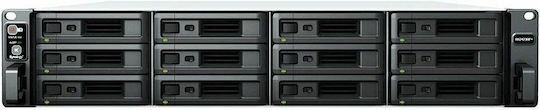 Synology RackStation RS2423RP+ NAS Rack με 12 θέσεις για HDD/SSD και 2 θύρες Ethernet