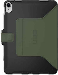 UAG Scout Flip Cover Plastic Black / Olive(iPad 2022 10.9'' - iPad 2022 10,9") 12339I114072