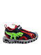 Shoe Sandals Dinosauro with Velcro & Lights Red