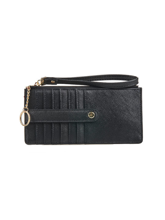 Verde Large Women's Wallet Black