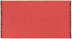 Guy Laroche Snap Πετσέτα Θαλάσσης Κοραλί 180x90εκ.