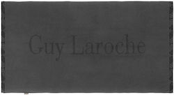 Guy Laroche Snap Πετσέτα Θαλάσσης Γκρι 180x90εκ.