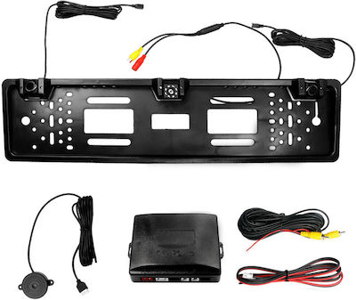 Car Parking System with Camera / Buzzer and 2 Sensors 40mm in Black Colour 100843