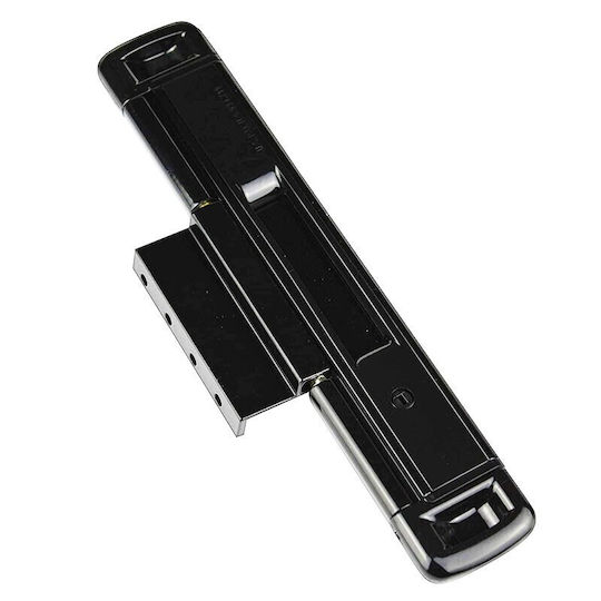 Cal Doublex Classic Lock for Sliding Aluminum Doors Black with Key