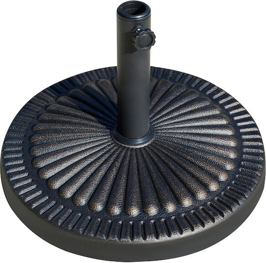 Outsunny Umbrella Stand made of Metal Bronze 44x44x33cm