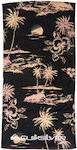 Quiksilver Freshness Beach Towel Cotton Black 160x80cm.