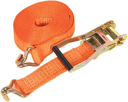 Vltools Vltools Ιμάντας Αποσκευών Αυτοκινήτου 700x4cm με Καστάνια Πορτοκαλί