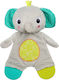 Bright Starts Babytuch Kuscheltuch Elefant Gray