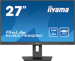 Iiyama XUB2792QSC-B5 IPS Monitor 27" QHD 2560x1440 με Χρόνο Απόκρισης 4ms GTG