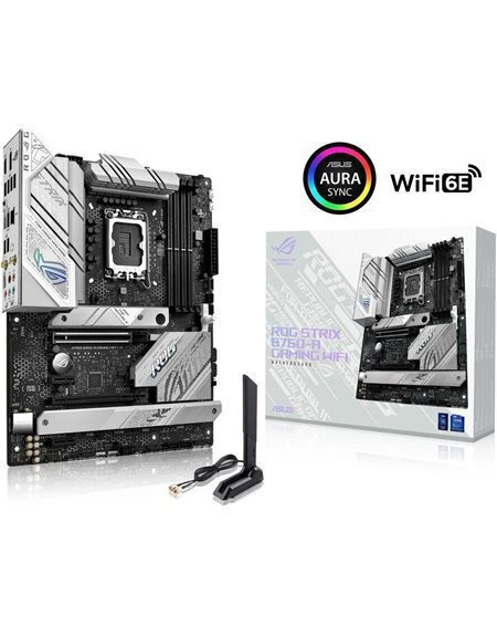 Asus ROG STRIX B760-A Gaming WIFI Motherboard ATX με Intel 1700 Socket 90MB1EP0-M0EAY0