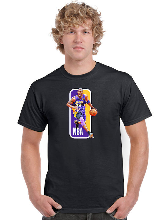 Bluză 100% bumbac în culoarea neagră Kobe NBA
