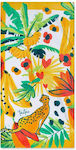 Tuc Tuc Kids Beach Towel Yellow 150x75cm