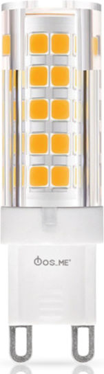 Fos me Ceramic 220-240V Λάμπα LED 5W για Ντουί G9 Φυσικό Λευκό 400lm