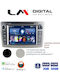 LM Digital Car Audio System for Toyota Avensis T25 2003-2008 (Bluetooth/USB/WiFi/GPS/Apple-Carplay/Android-Auto) with Touch Screen 7"