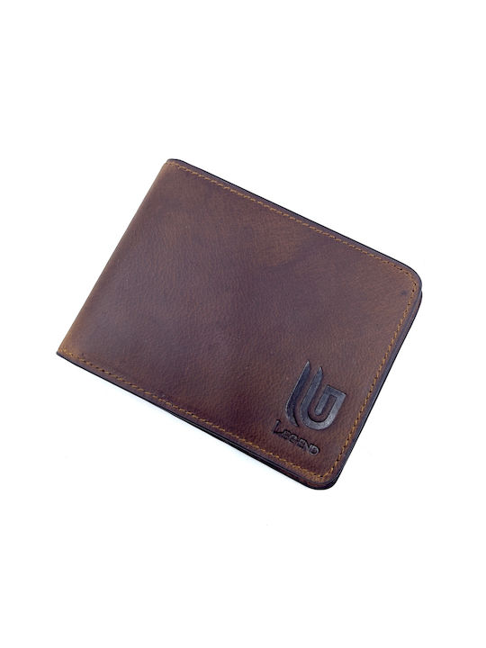 Legend Accessories Men's Leather Wallet Cognac