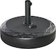 Outsunny Umbrella Stand made of Plastic in Black Color 55x55cm