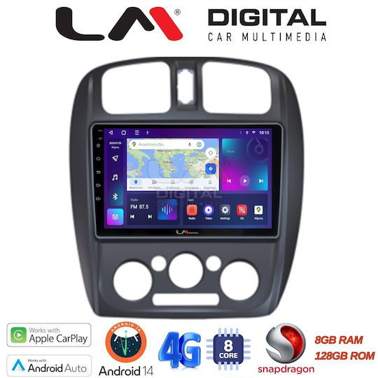 LM Digital Car Audio System for Mazda 323 1999-2004 (Bluetooth/USB/AUX/WiFi/GPS/Apple-Carplay/Android-Auto) with Touch Screen 9"