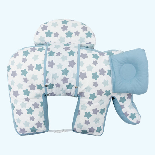 abo Pregnancy & Breastfeeding Pillow Light Blue 65cm