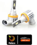 Heleco Lamps Car & Motorcycle H11 LED 6500K Cold White 12-24V 26W 2pcs