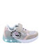 Minnie Mouse Kids Sneakers with Scratch & Lights Beige