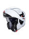 Caberg Horus-X Flip-Up Helmet with Pinlock and Sun Visor ECE 22.06 White CAB000KRA568