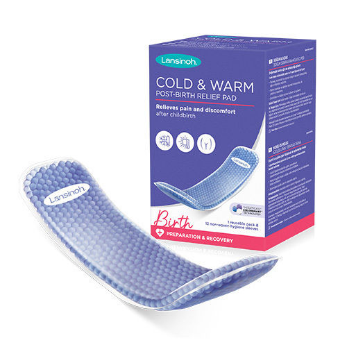 Lansinoh Cold & Warm Post Birth Relief Pad με Αντιμικροβιακή Δράση