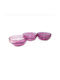 HOMie Bol de Servire pentru Sosuri Rotund Plastic Violet cu Diametru 7buc 3buc
