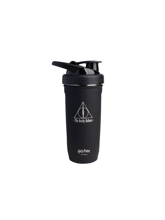 SmartShake Reforce The Deathly Hallows Shaker Protein 900ml Rostfreier Stahl Schwarz