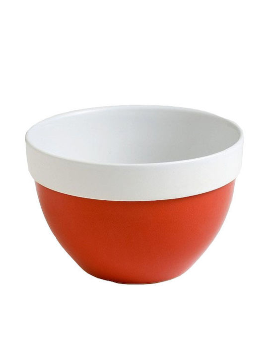 Espiel Ceramic Salad Bowl Red 24x24cm