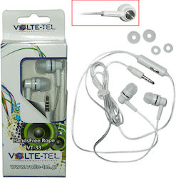 Volte-Tel VT33 Безжични Стерео с жак 3.5mm Бял