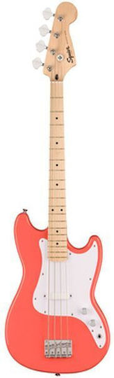 Squier Elektrischer Bass Sonic Bronco Tahitian Coral