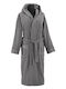 Guy Laroche Tokyo Women's Hooded Bathrobe Anthracite