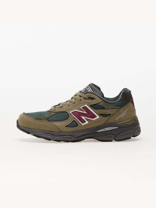 New Balance 990 V3 Ανδρικά Sneakers Πράσινα