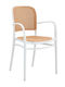 Outdoor Chair Polypropylene White 56x52.5x85.5cm