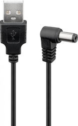 Goobay USB 2.0 Cable USB-A male - DC Μαύρο 1.5m...