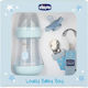 Chicco Plastic Baby Bottle Set Perfect 5 Anti-Colic with Silicone Nipple for 0+, 0+ m, months Blue 150ml 3pcs