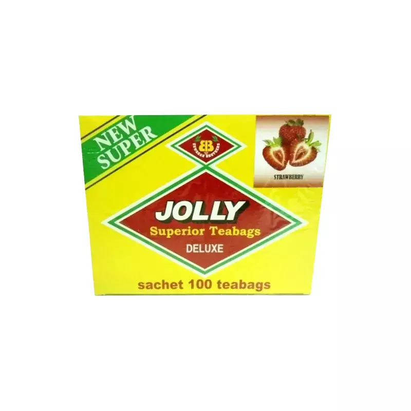 Jolly Tea Τσάι 100 Φακελάκια με Άρωμα Φράουλα Skroutz.gr