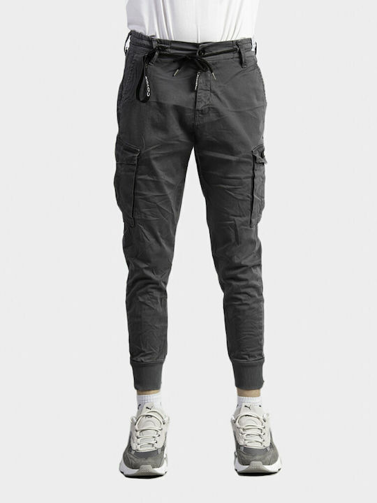 Cover Jeans Trousers Cargo in Skinny Fit Gray