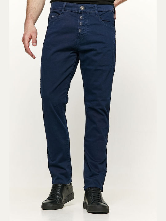Edward Jeans Pantaloni pentru bărbați Albastru