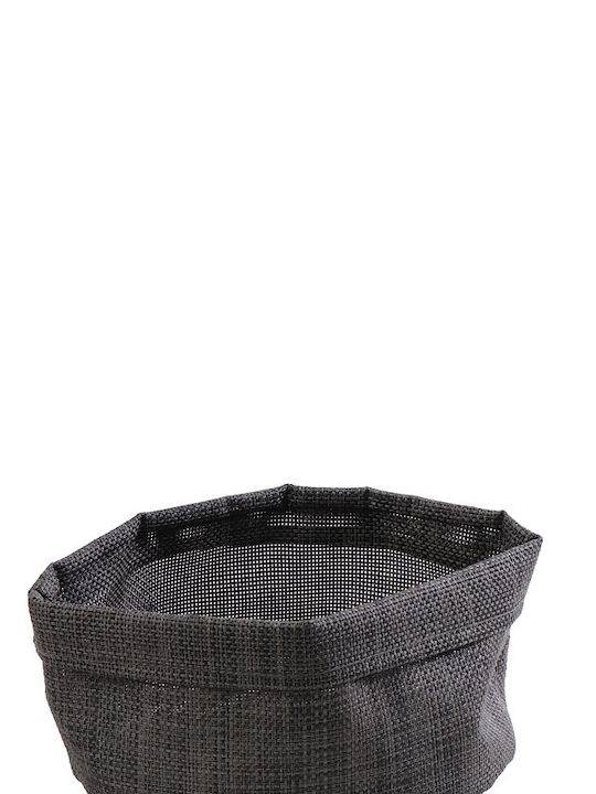 Espiel Fabric Bread Basket Gray 20x14x10.5cm