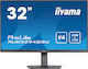 Iiyama ProLite XUB3294QSU-B1 VA Monitor 31.5" QHD 2560x1440 cu Timp de Răspuns 4ms GTG