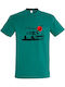 T-shirt Unisex " Hakosuka Nissan " Emerald