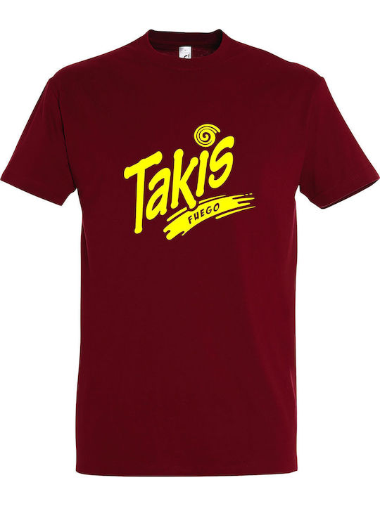 T-shirt Unisex " Takis Fuego " Chili
