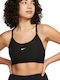 Nike Indy Γυναικείο Αθλητικό Μπουστάκι Μαύρο με Επένδυση & Αφαιρούμενη Ενίσχυση